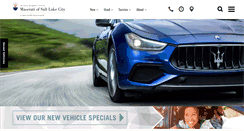 Desktop Screenshot of maseratisales.com